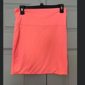 Pinkish/peach skirt